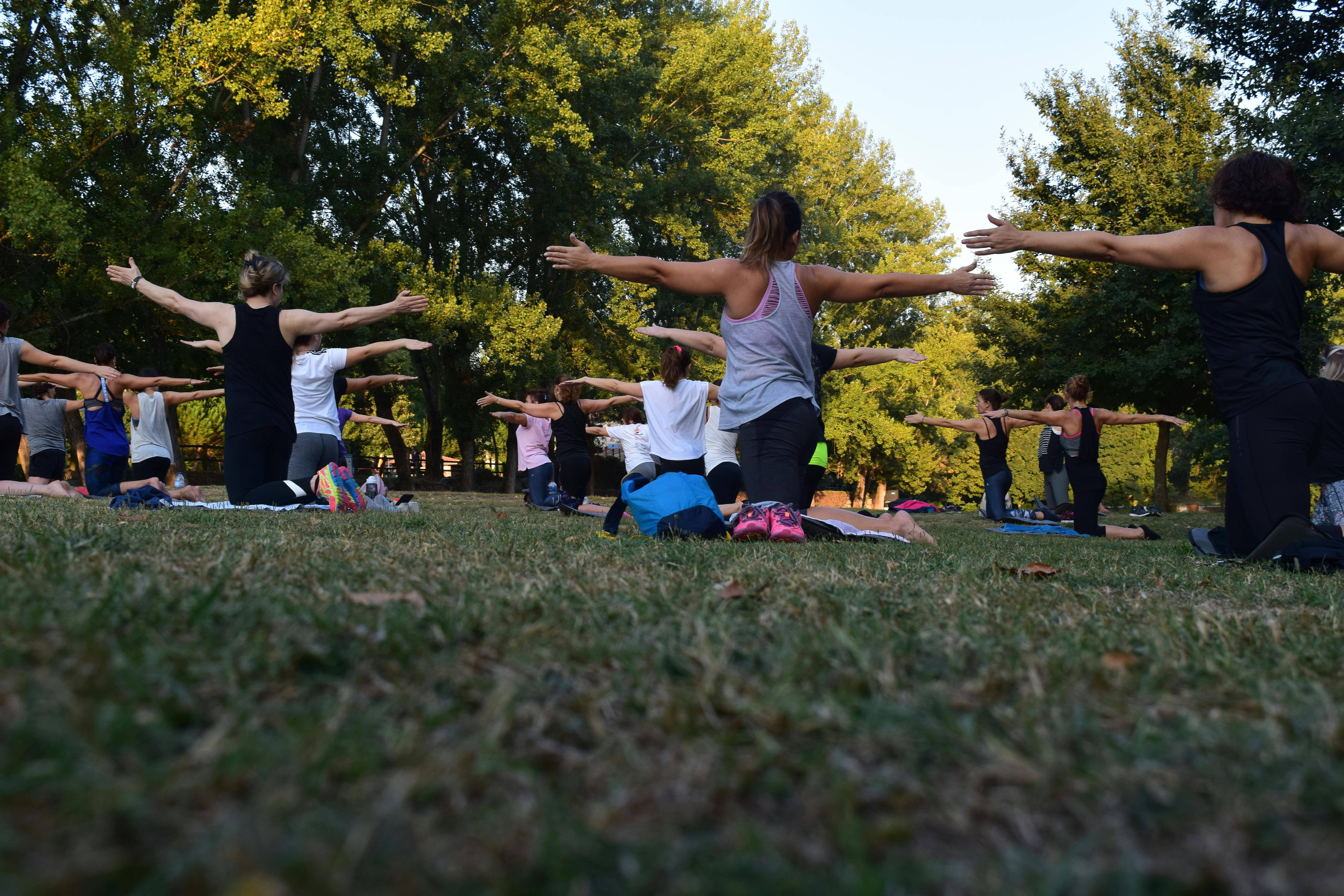 Women training outdoors | Source: Pexels