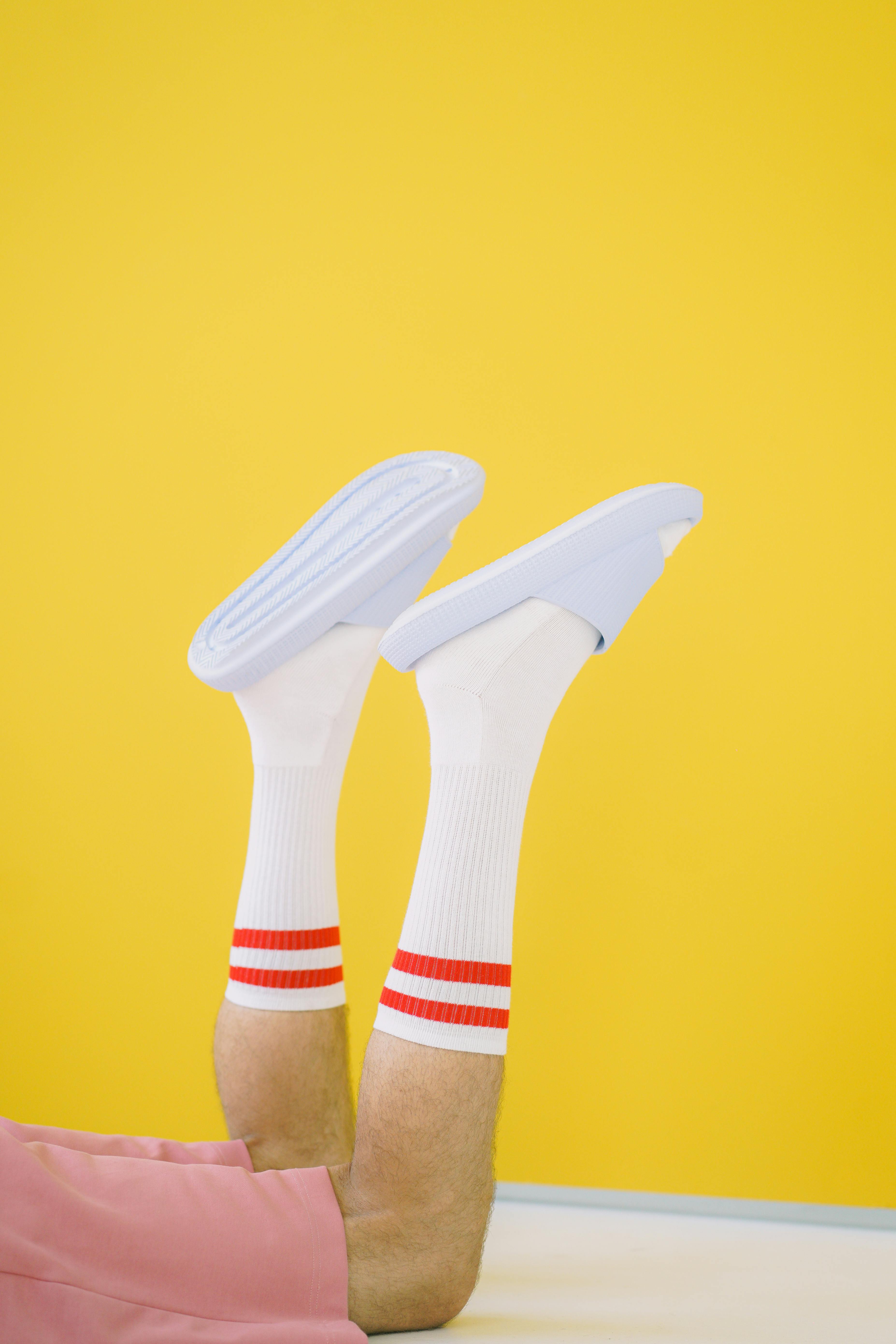 White flip-flops | Source: Pexels